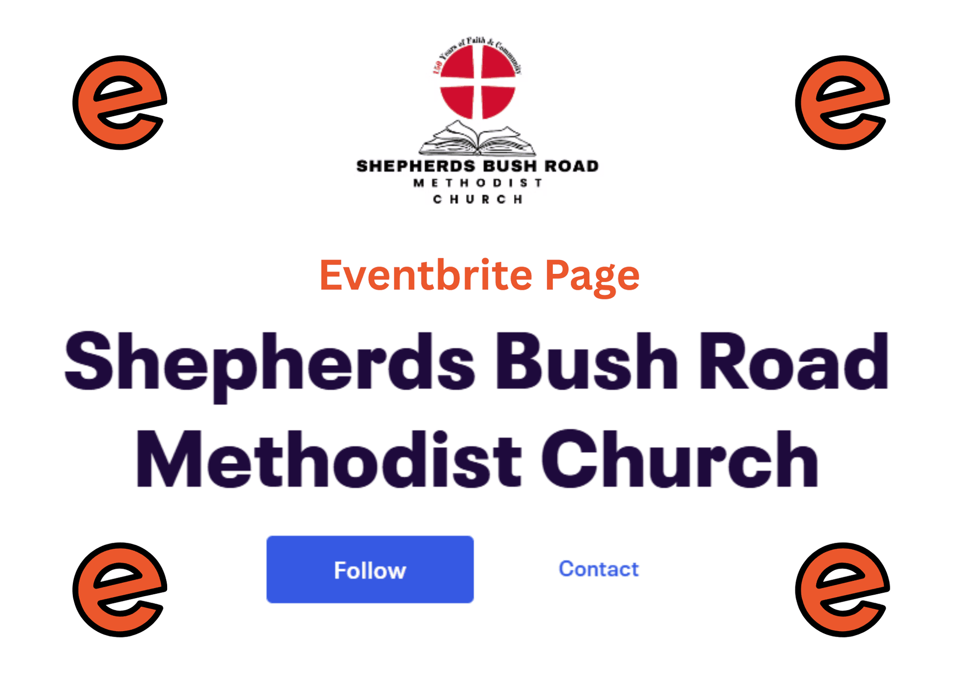 Booking 150th Anniversary Events